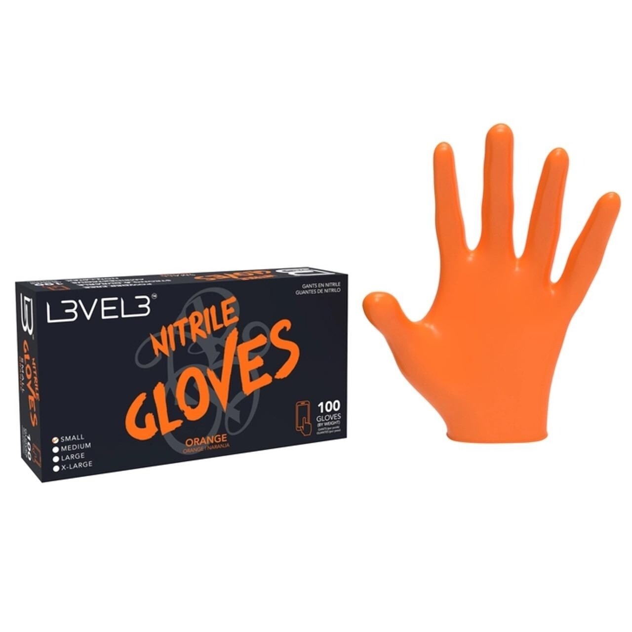 LEVEL 3 GLOVES ORANGE (MEDIUM)