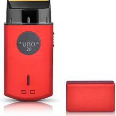 SC SHAVER UNO 2.O SINGLE FOIL W/USB CHARGER RED #SC803R