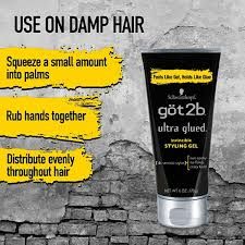 G2B STYLING GEL 6 OZ BLACK
