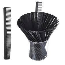 7&quot; BARBER COMBS (BLACK)