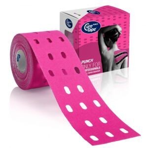 CURE punch tape, 5m x 5cm, pink