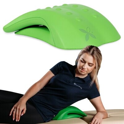 Back relaxation cushion 23x30.8x8cm lime green
