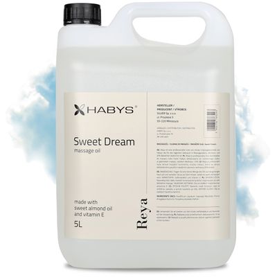 Masāžas eļļa Sweet Dream, HABYS 5000ml