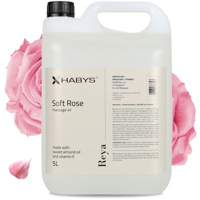 Masāžas eļļa Soft Rose, HABYS 5000ml