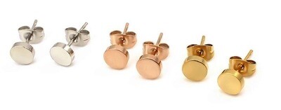 SMYKKO OHRSTECKER - RUND GLATT SMYKKO OHRSTECKER - RUND GLATT