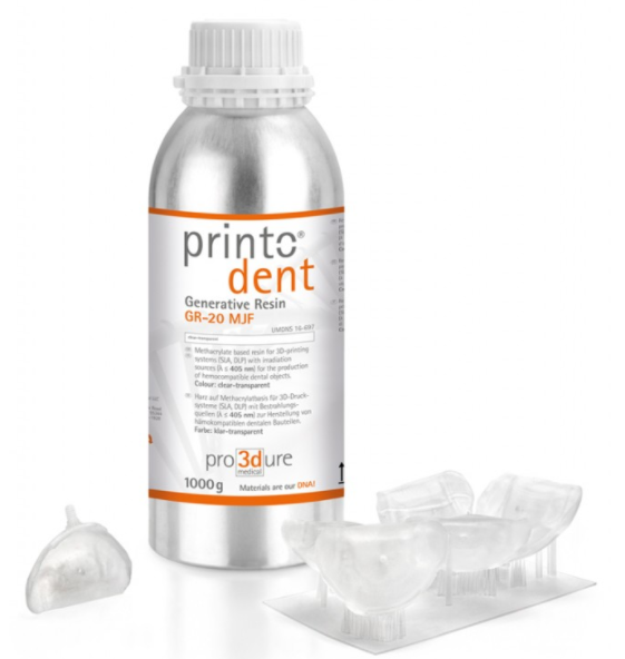 Pro3dure Printodent GR20 Clear
Hemo-Compatible