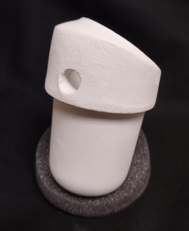 Flat Faced Pt/Pd Fused Silica Pt/Pd Casting Crucible
Made by Tiger