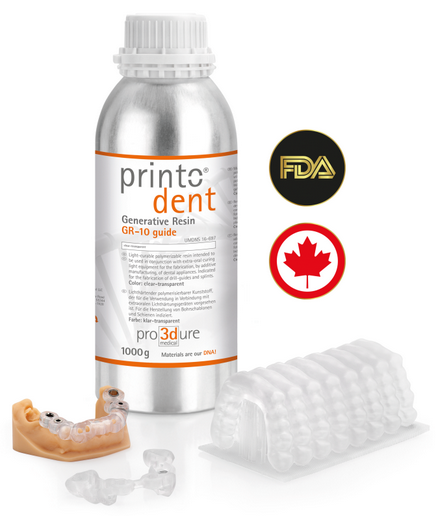Pro3dure GR-10 Clear_Guide 1 Liter