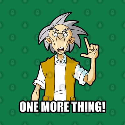 One more thing oops... (Special Payment Option)