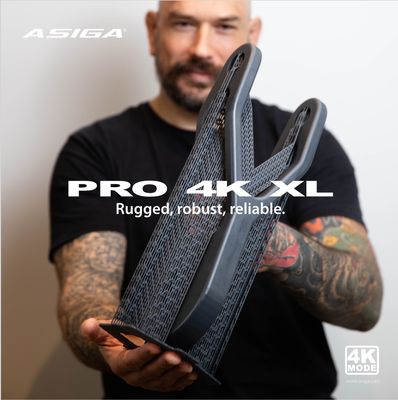 Pro4K80XLUV
385nm Wavelength Emitter, 56um X & Y effective resolution
Build envelope is (217 X 122 X 400mm)