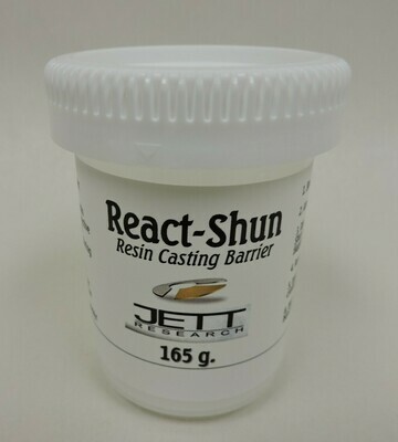 React-Shun – 165 grams React-Shun – 165 grams "Big Mouth" Direct Casting and Molding Barrier This is the small bottle that contains the active ingredients.