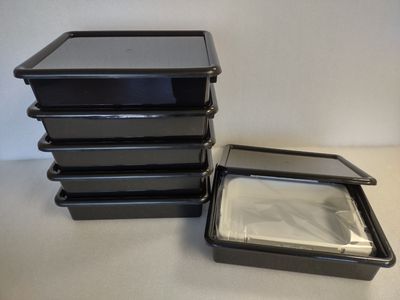 Ultra Stackable Tray Storage Containers Ultra Stackable Tray Storage Containers