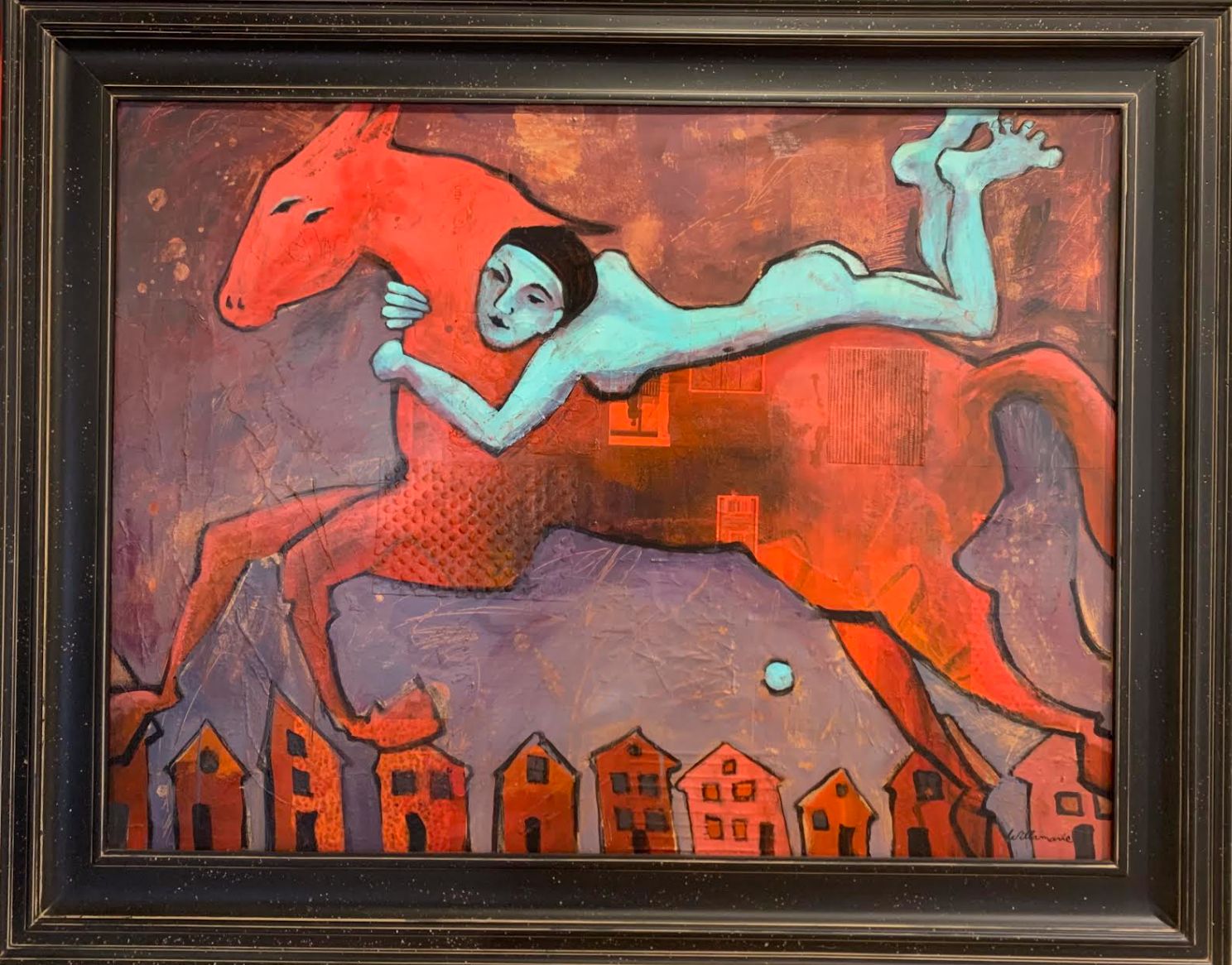 Red Horse Blue Lady