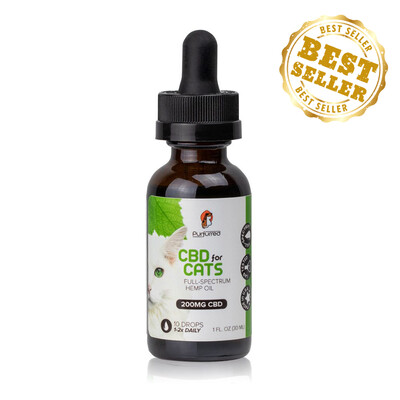 Purfurred CBD for Cats 1oz -200mg CBD Purfurred CBD for Cats 1oz -200mg CBD