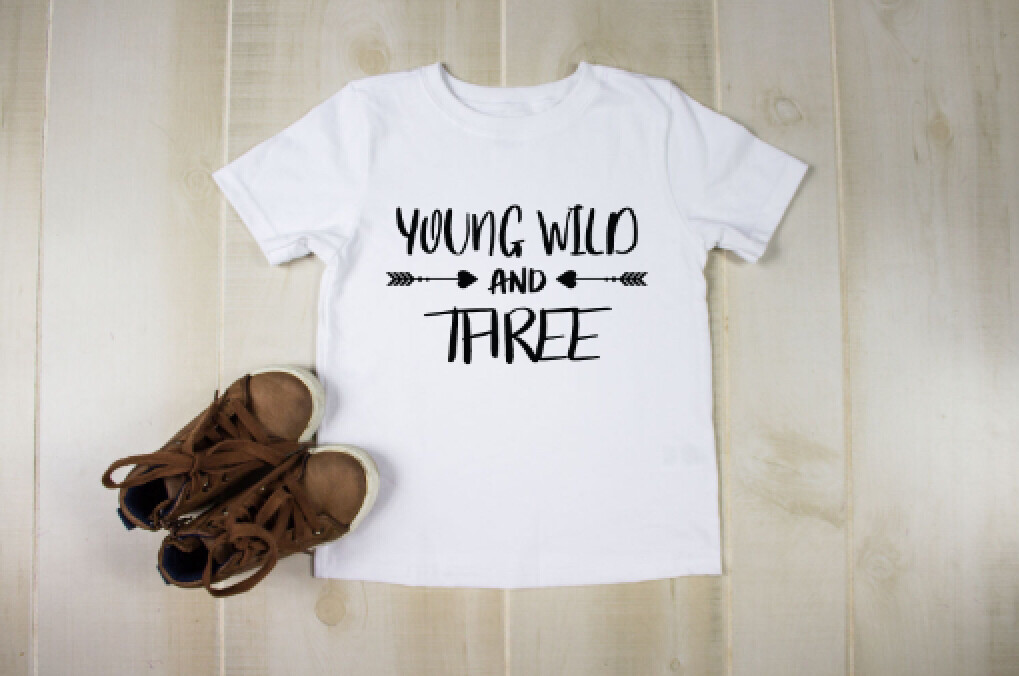 Young, Wild And Three T-shirt
