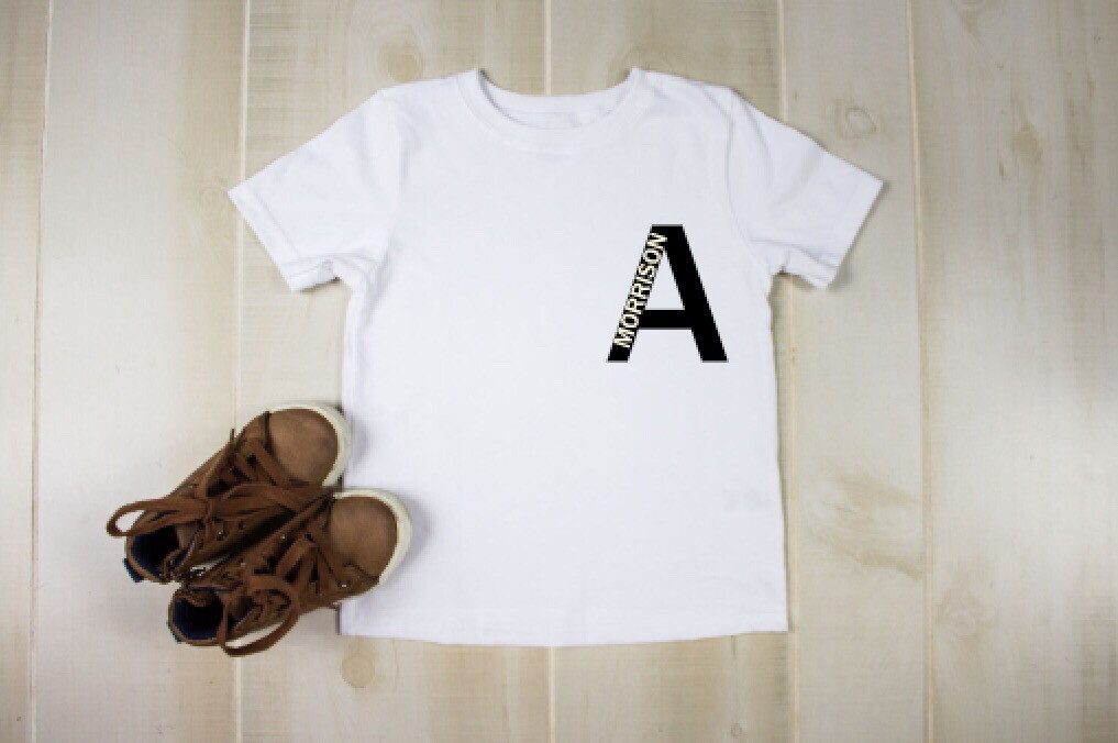 Initial And Surname T Shirt