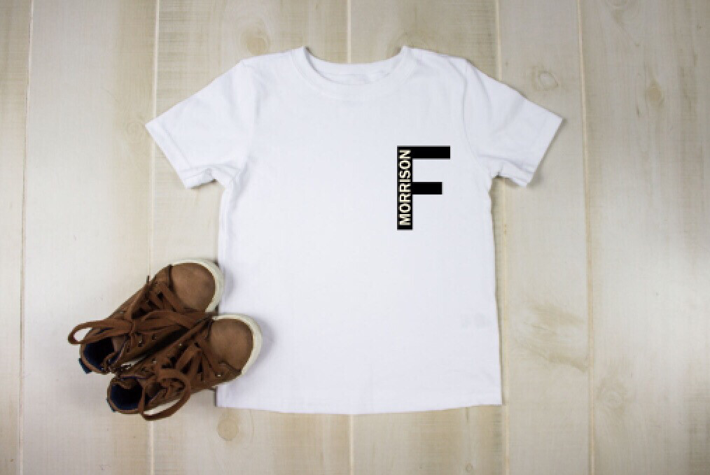 Initial And Surname T Shirt
