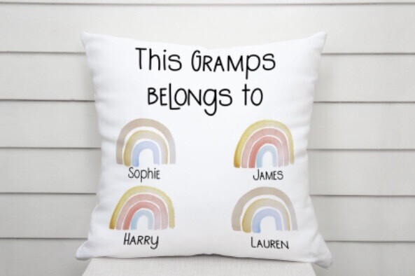 Rainbow Family Cushion