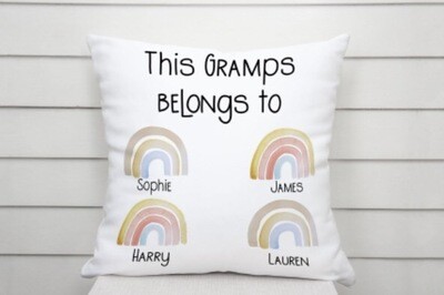 Rainbow Family Cushion
