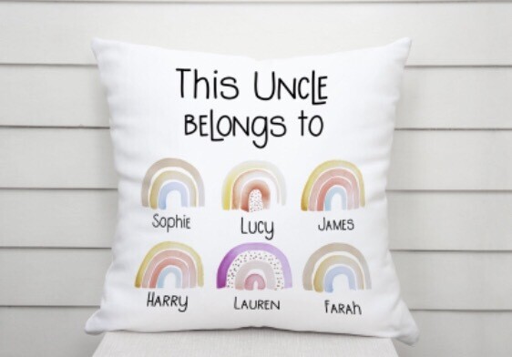 Rainbow Family Cushion