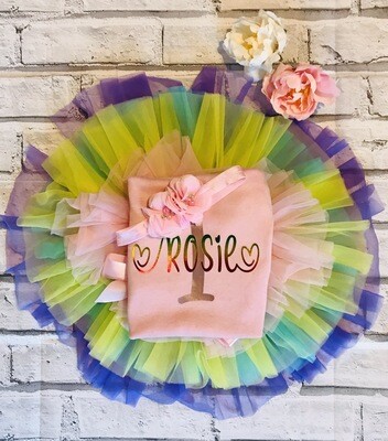 Tutu Set With Matching Vest
