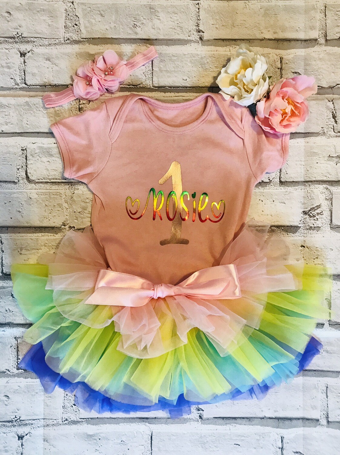 Tutu Set With Matching Vest