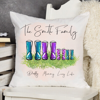 Welly Family Cushion