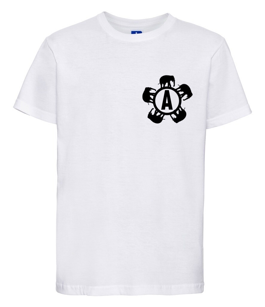 Themed Circle Initial Tee