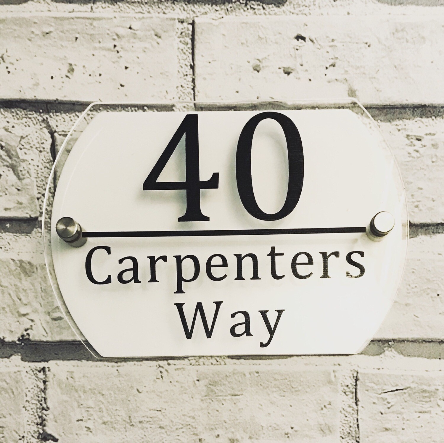 House Number Signs