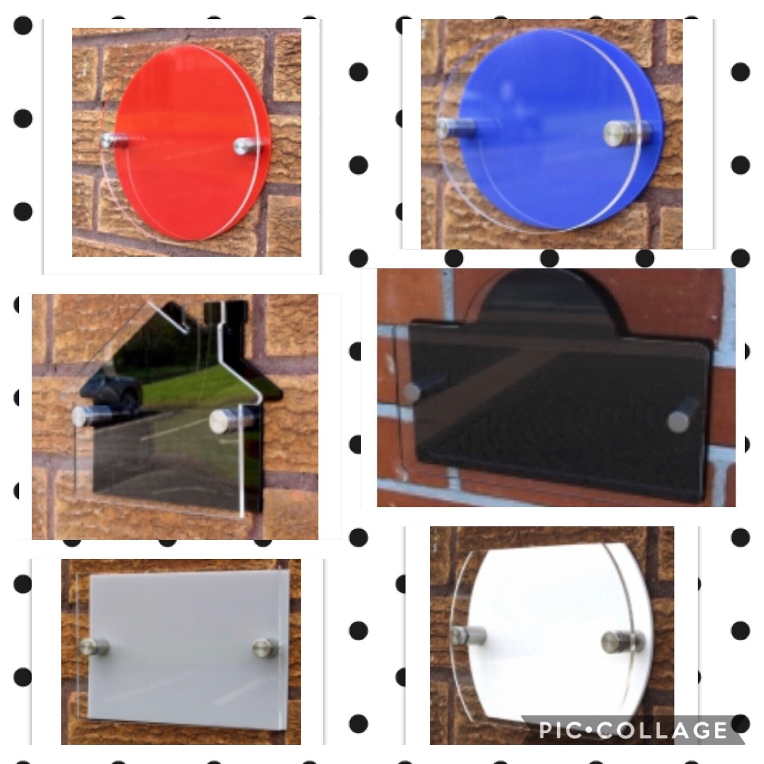 House Number Signs