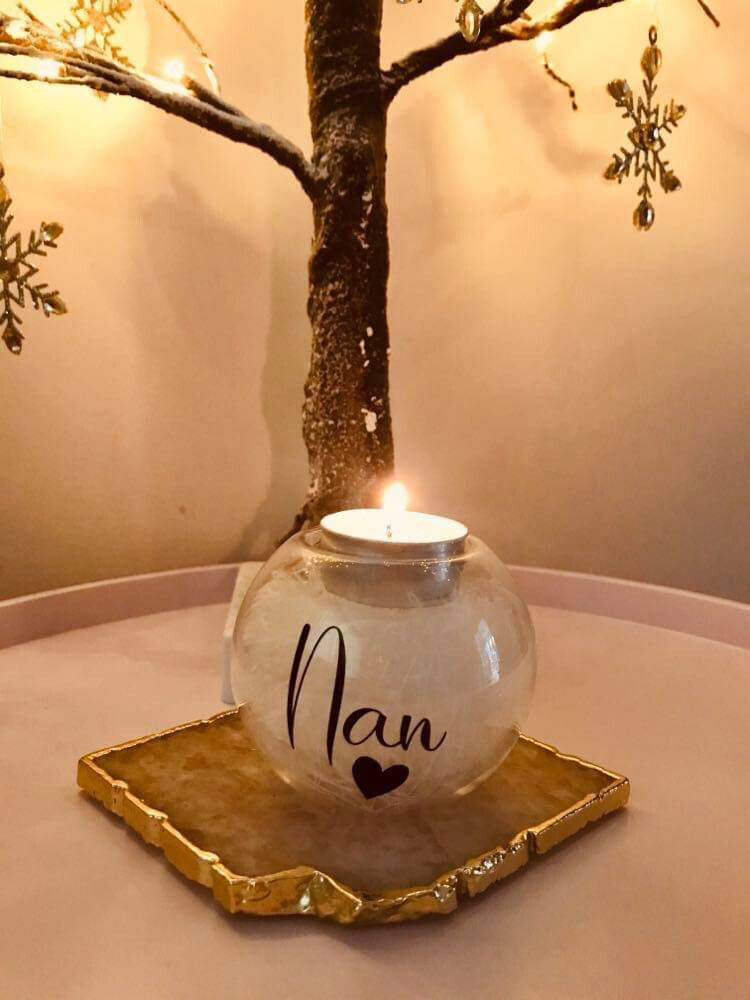 Personalised Candle Holder