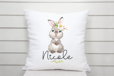 Cute Easter Bunny Cushion 