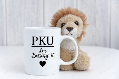 PKU Bossing it Polymer mug