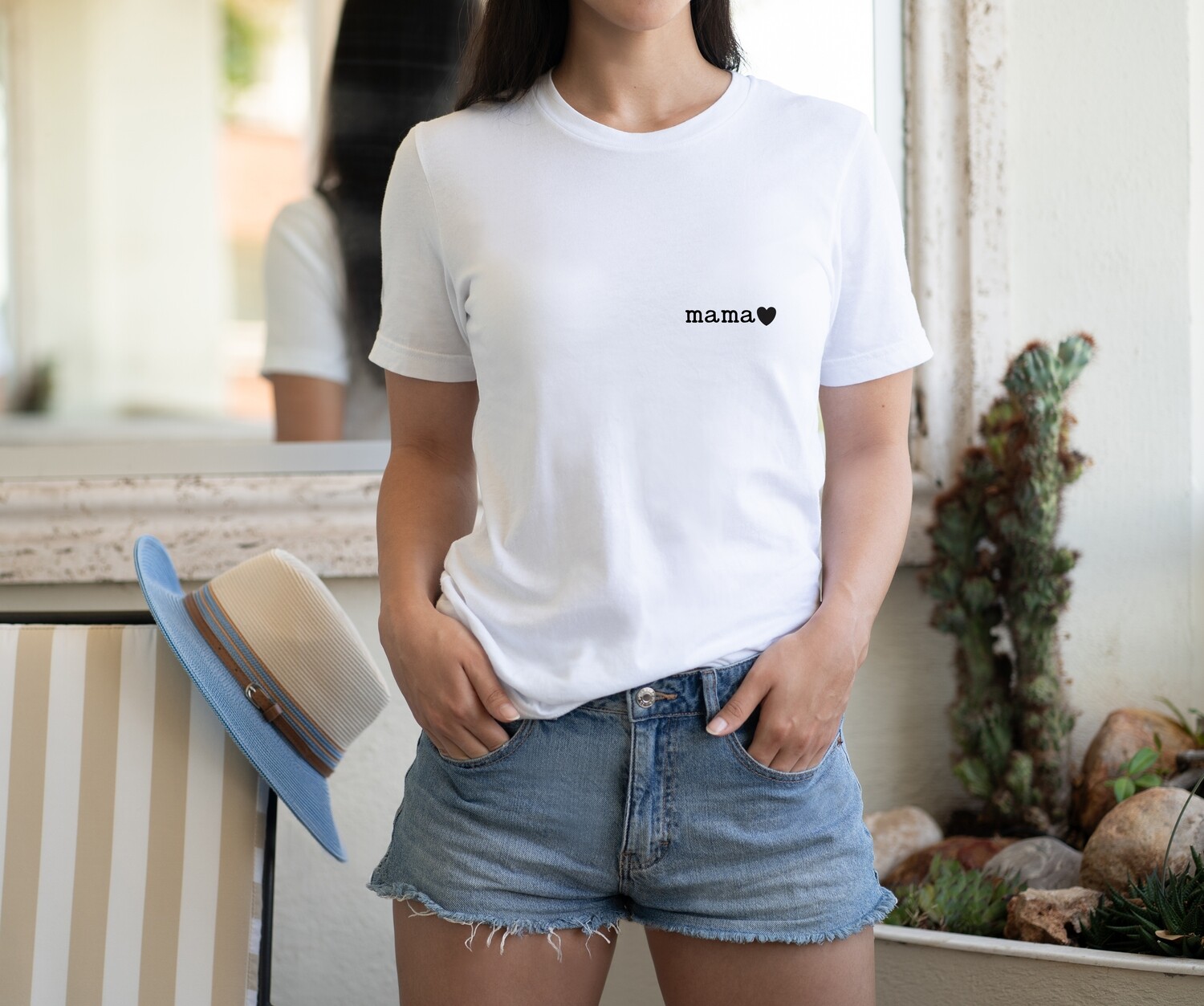 Understated White Tee