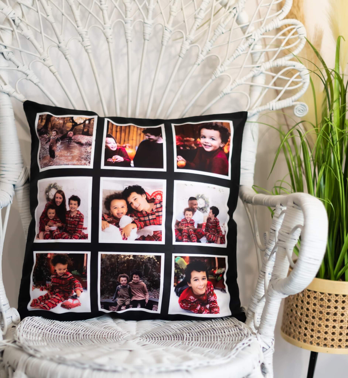 9 Panel Picture Cushion