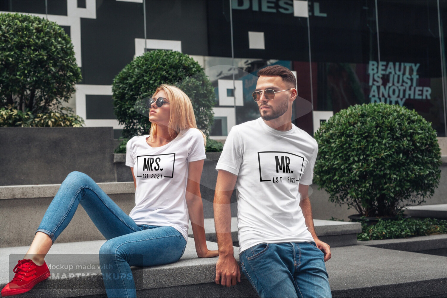Mr &amp; Mrs T Shirts