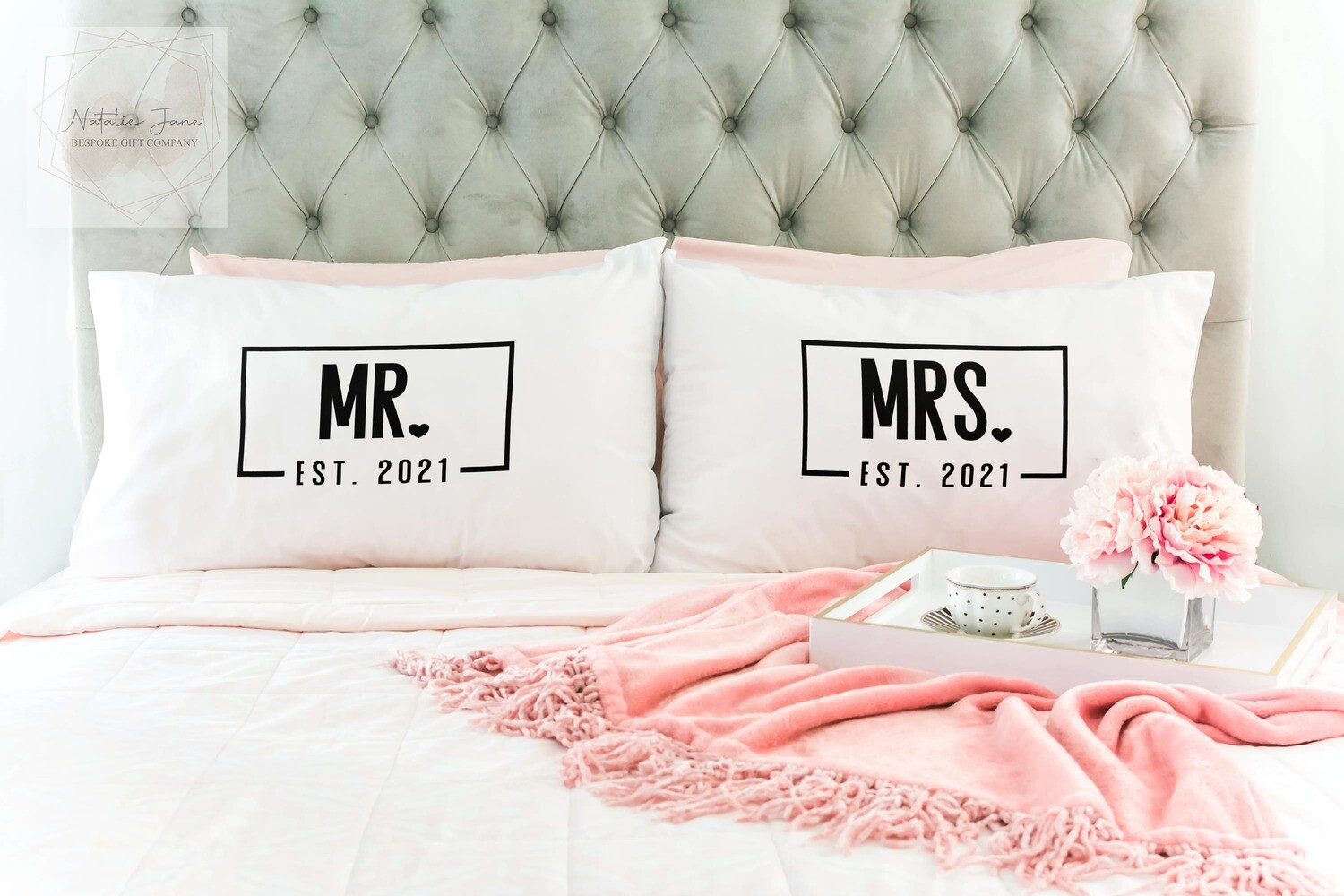 Mr &amp; Mrs Pillowcase covers