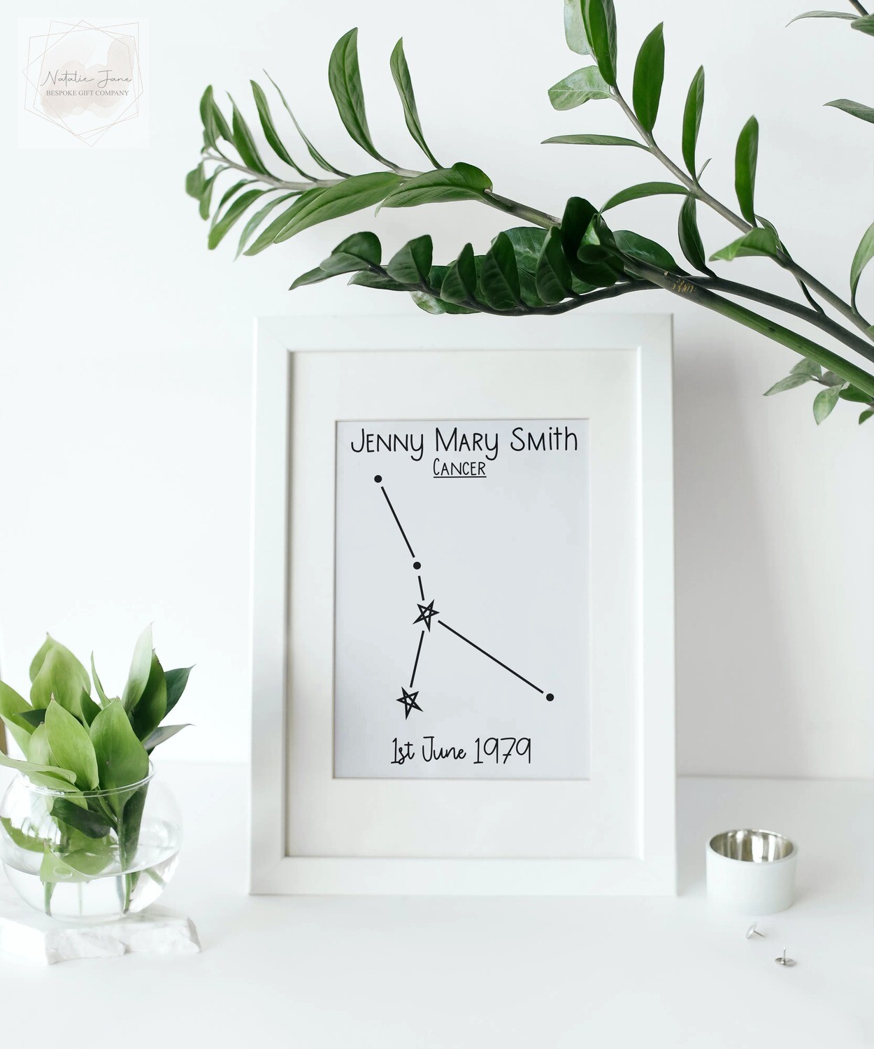 Star sign Personalised Print