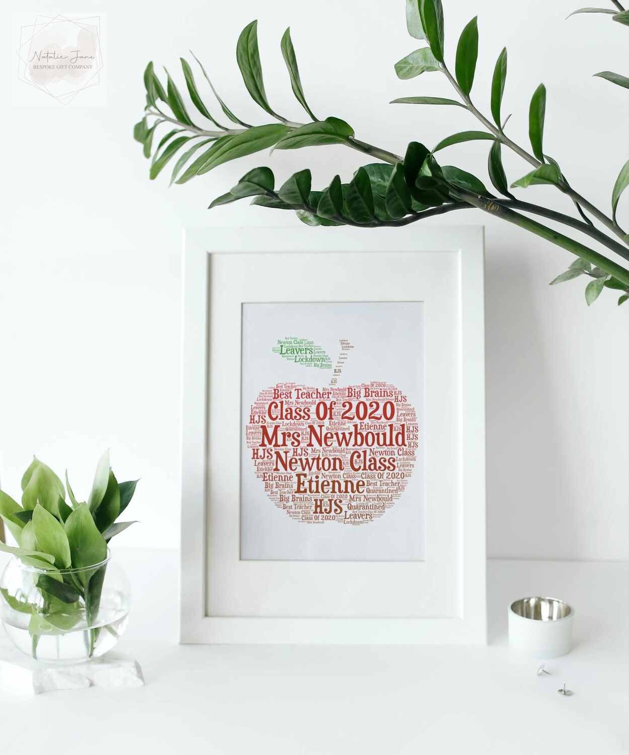Personalised Word Art Picture