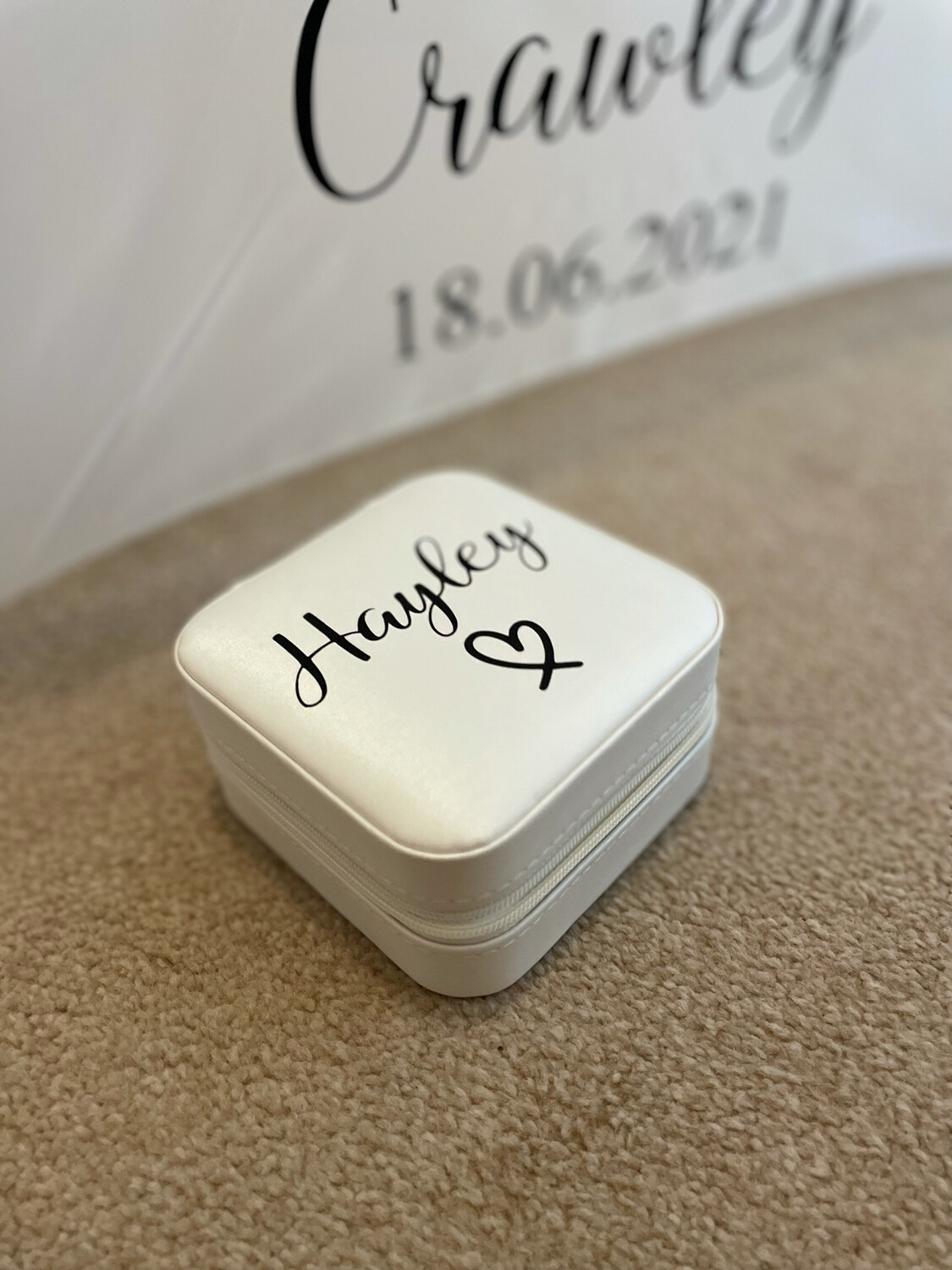 Small Travel Jewellery Box