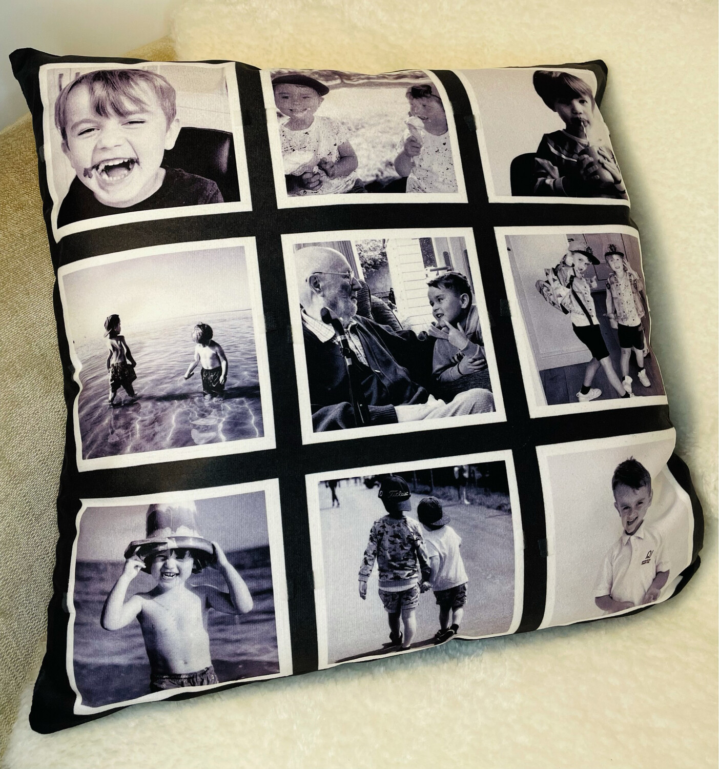 9 Panel Picture Cushion
