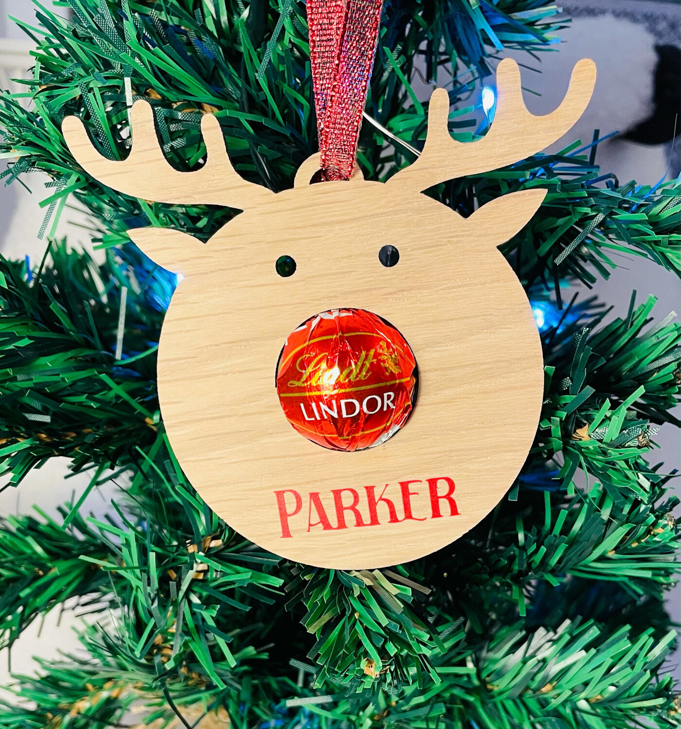 Hanging Reindeer Head (choc Not Included)
