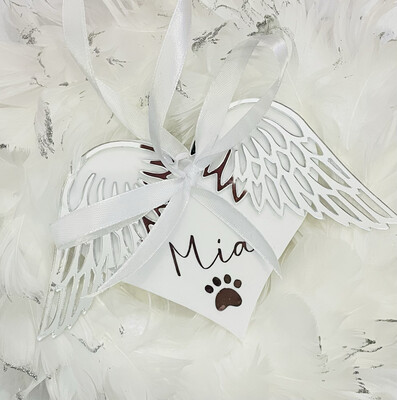 Personalised Memorial Wings