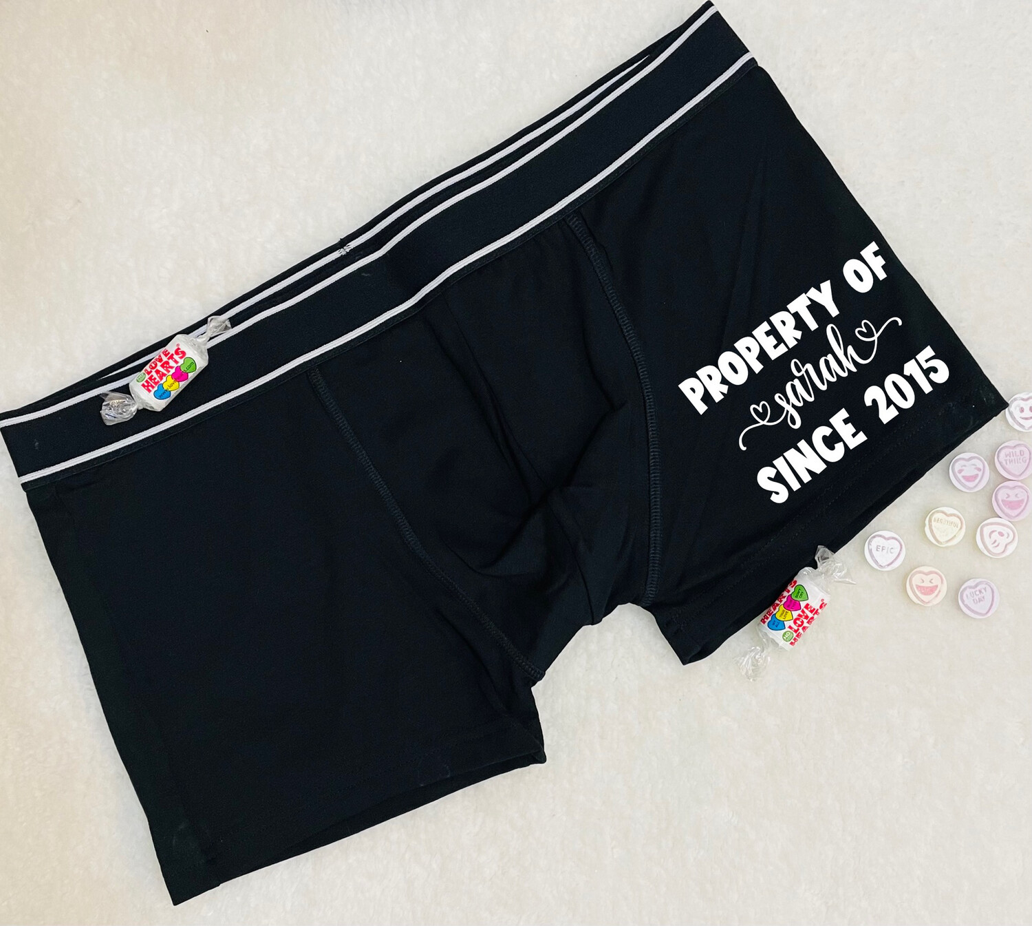 Personalised Boxer Shorts For Him