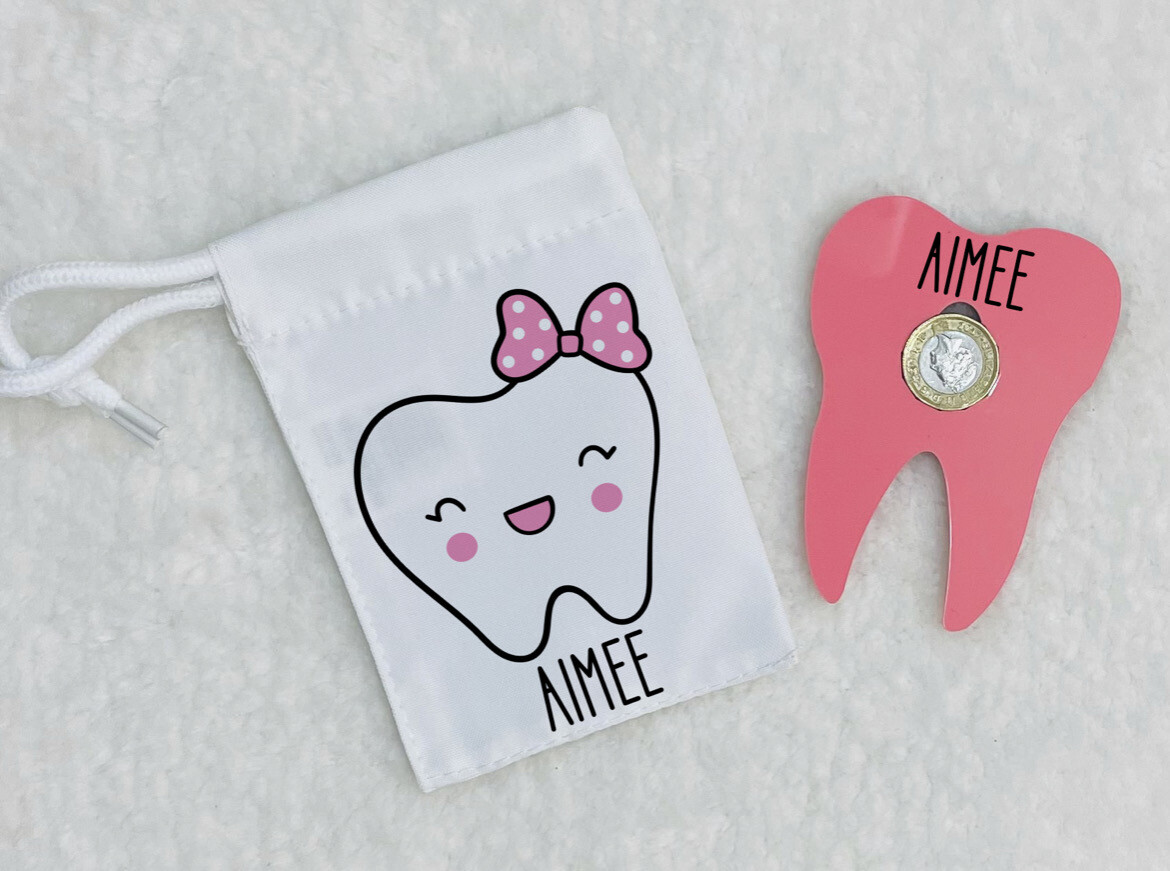 Tooth Fairy Bag And Money Holder