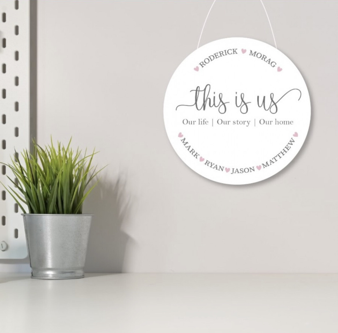 This Is Us Family Or Couple Hanging Decoration