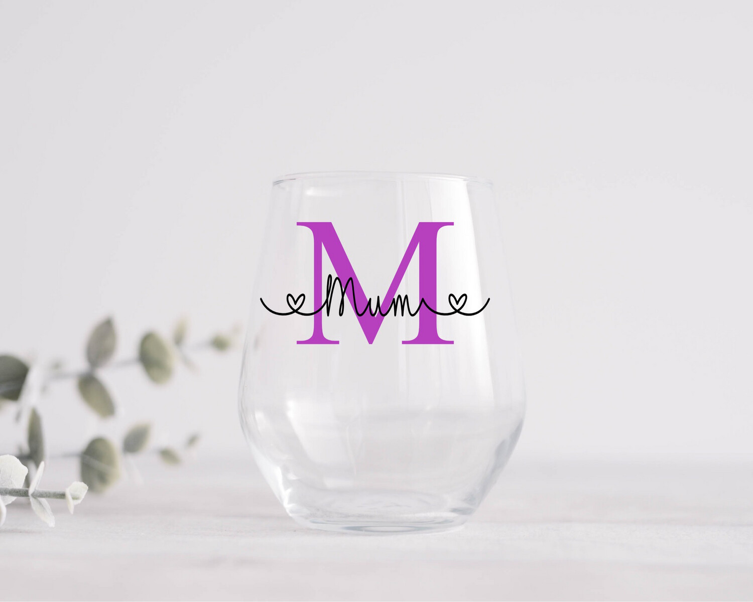 Stemless Wine Glass