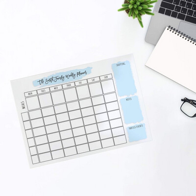 Family Wall Planner Clear 