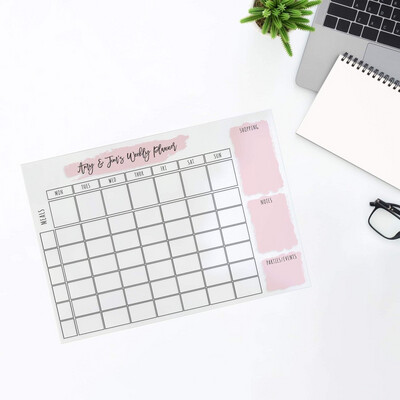 Family Wall Planner Clear 