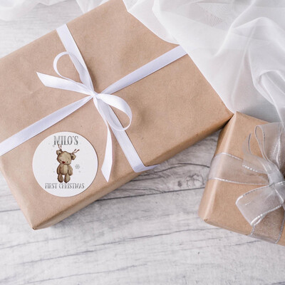 Personalised Present Stickers